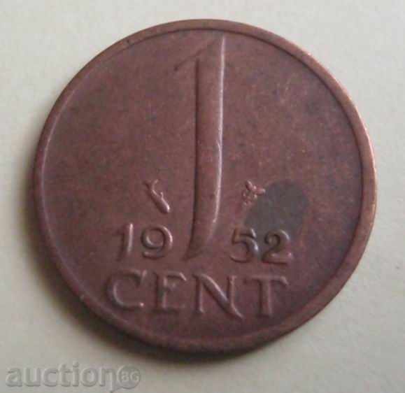 THE NETHERLANDS-CENT-1952
