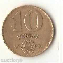 Ungaria 10 forint 1986