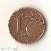 + France 1 euro cent 1999