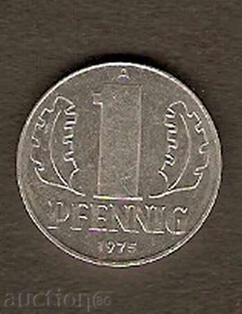 1 фенинг ГДР