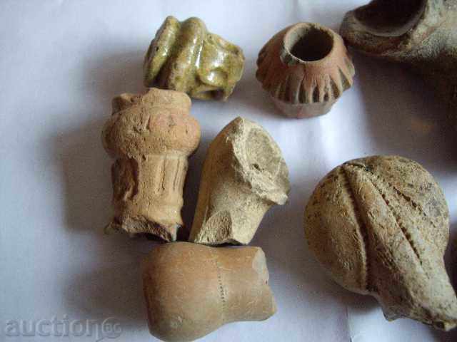 Δημοπρασία Πολλά κομμάτια από παλιά κεραμικά σωλήνες τουρκικά Δημοπρασία Πολλά κομμάτια από παλιά κεραμικά σωλήνες τουρκικά