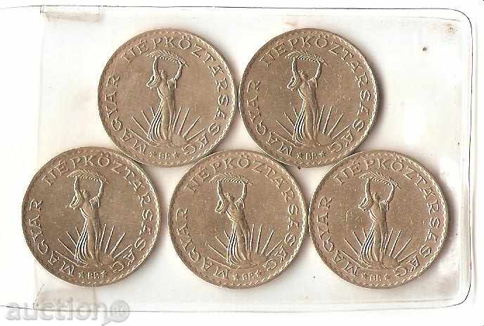 Hungary Lot 10 forint 1983,84,85,86 and 1987 with price 2.80 BGN | € 1.43 Hungary Lot 10 forint 1983,84,85,86 and 1987 with price 2.80 BGN | € 1.43