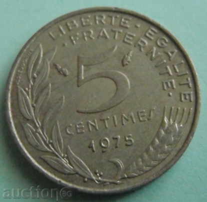 5 centimes-Franța-1975.