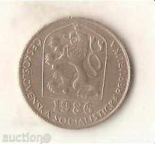 Czechoslovakia 50 halls 1986 with price 0.50 BGN | € 0.26