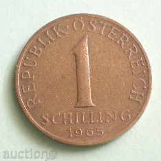 Austria-1 shilling 1965