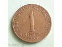 Austria-1 shilling 1965