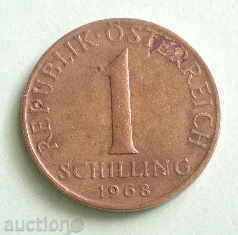 Austria-1 shilling 1968
