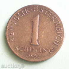 Austria-1 shilling 1961