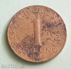 Austria-1 shilling 1966