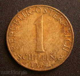 Austria-1 shilling 1974