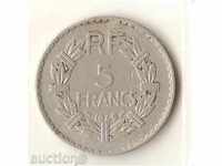 5 francs France 1949