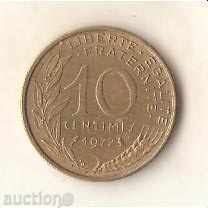 + France 10 centimeters 1972