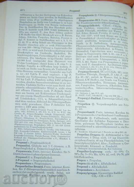 Delivery of Römpp CHEMIE LEXIKON 1962 - CHEMICAL ENCYCLOPEDIA in 3 pts.
