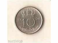 Olanda 10 cenți 1966