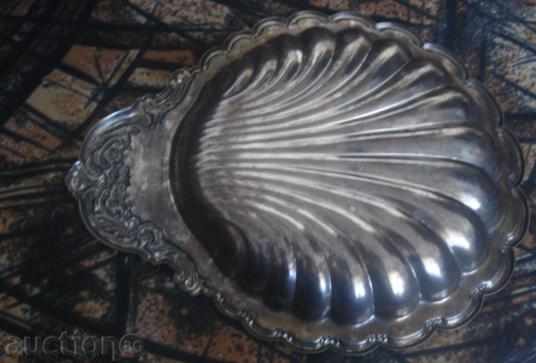 Beautiful old silver plate with price 60.00 BGN | € 30.68