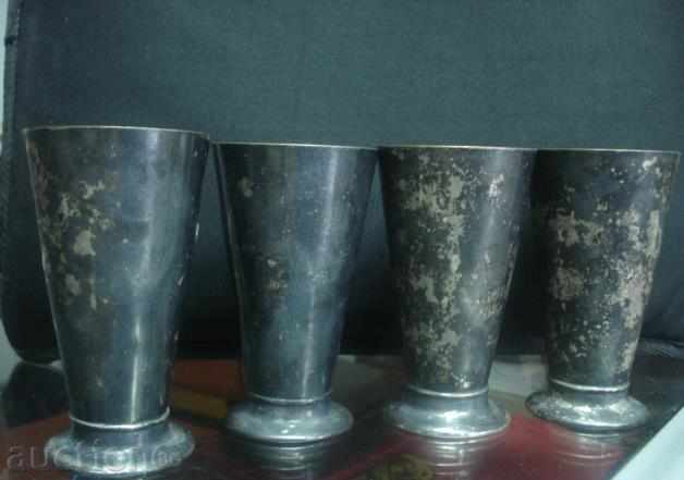 Auction 4 beautiful glasses "Argentor" Auction 4 beautiful glasses "Argentor"