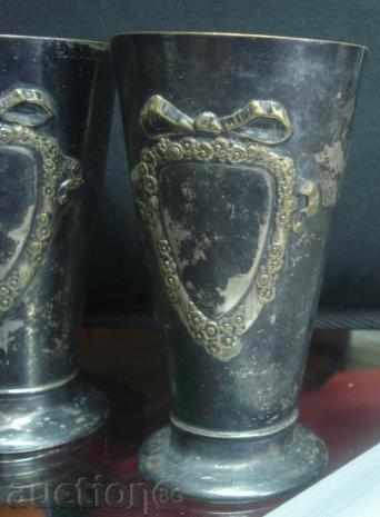 Delivery of 4 beautiful glasses "Argentor" Delivery of 4 beautiful glasses "Argentor"