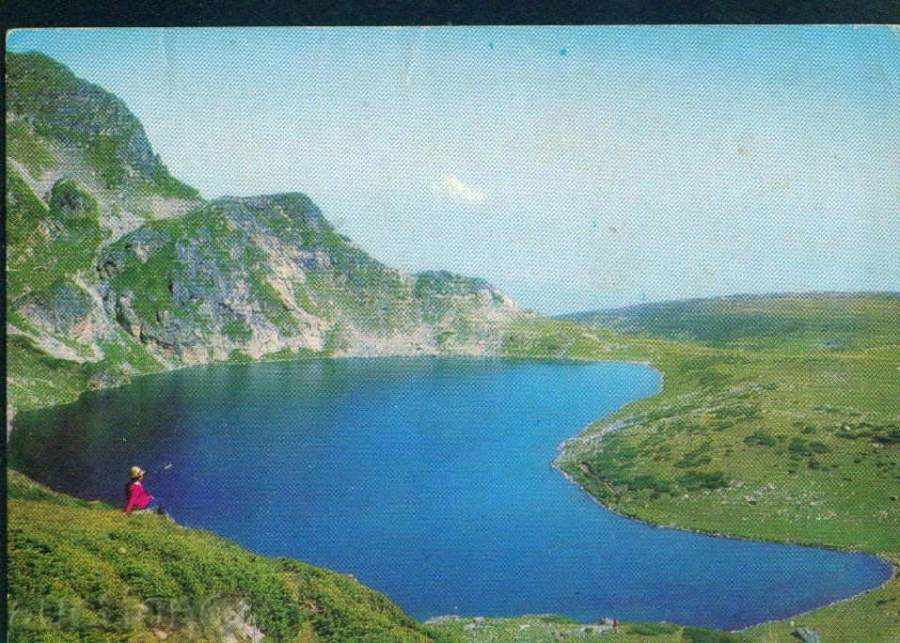 РИЛА планина Фотоиздат Акл Д 4342-А езеро БЪБРЕКА / M229