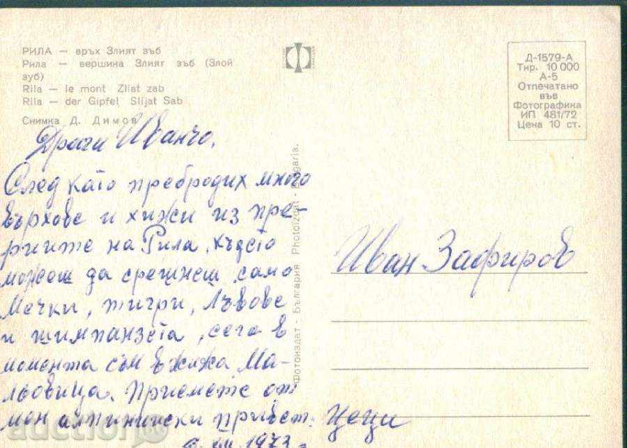 εκδόσεις χαρτί RILA D-1579-A / 1972 κορυφής κακό δόντι / M236 με τιμή 1.10 BGN | € 0.56 εκδόσεις χαρτί RILA D-1579-A / 1972 κορυφής κακό δόντι / M236 με τιμή 1.10 BGN | € 0.56