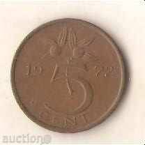 Netherlands 5 cents 1972