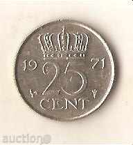 Olanda 25 cenți 1971