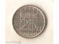 Netherlands 25 cents 1997