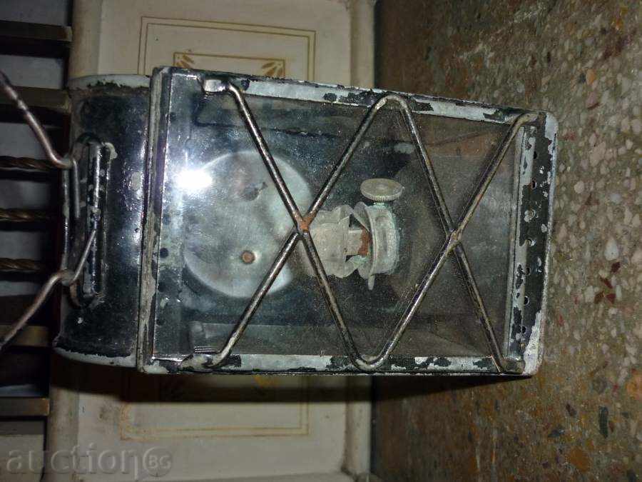 Auction  Ancient Army Artillery Lantern