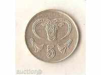 Кипър  5  цент  1994 г.