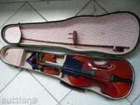 Violin with a pouch