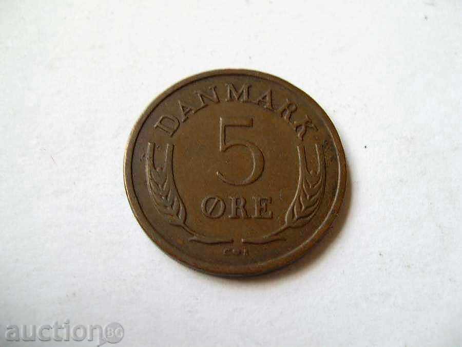 Coin-Denmark with price 5.00 BGN | € 2.56