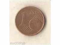 Greece 1 euro cent 2002