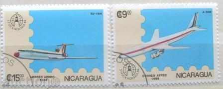 1986 Nicaragua - Reactive planes with price 3.50 BGN | € 1.79 1986 Nicaragua - Reactive planes with price 3.50 BGN | € 1.79