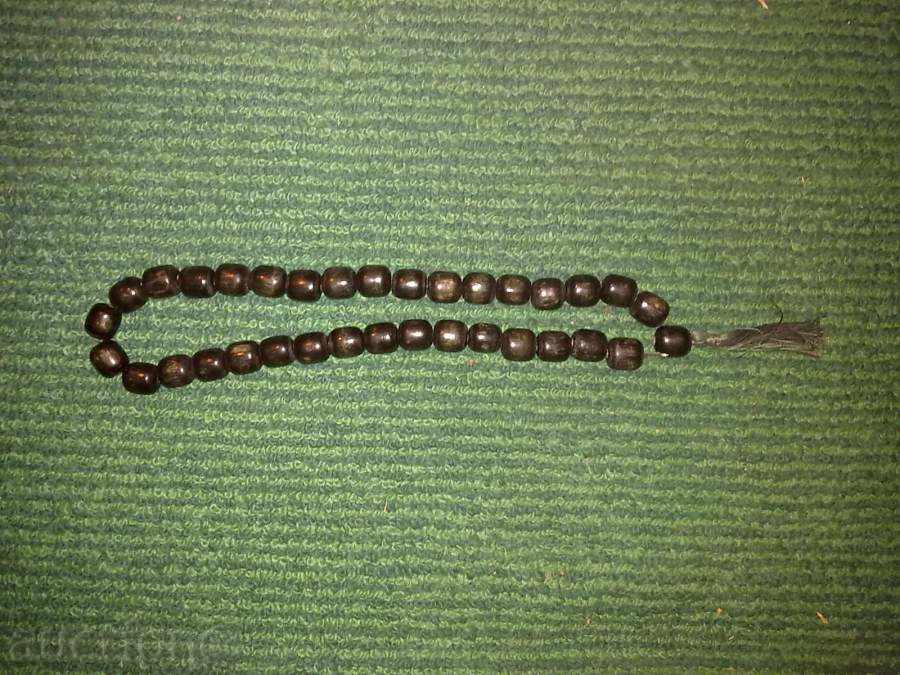 Δημοπρασία Ροζάριο με ξύλινες χάντρες