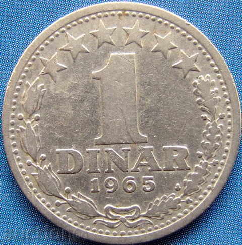 Iugoslavia 1 cent 1965