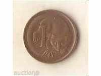 +Австралия  1  цент  1966 г.