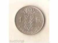 1 франк  Белгия 1969 г. френска легенда
