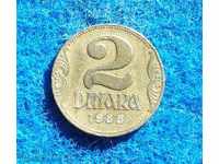 2 Dinars-Yugoslavia-1938