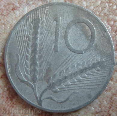 ITALY - 10 pounds - 1953