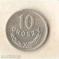 Полша  10  гроша  1966 г.