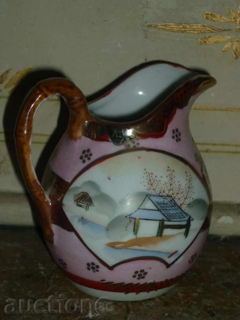 Beautiful service porcelain Japan early 20th century cup teapot jug with price 215.00 BGN | € 109.93 Beautiful service porcelain Japan early 20th century cup teapot jug with price 215.00 BGN | € 109.93