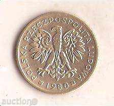 Πολωνία 2 ζλότι 1980 με τιμή 0.50 BGN | € 0.26 Πολωνία 2 ζλότι 1980 με τιμή 0.50 BGN | € 0.26