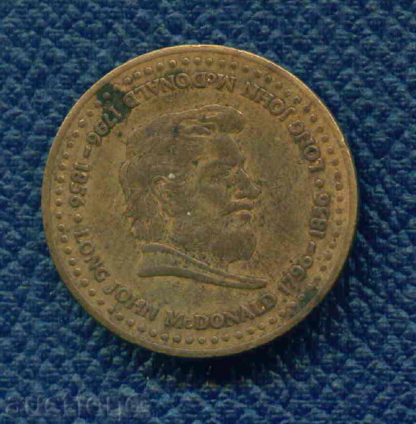PLATE - Great Britain LONG JOHN McDONALD 1796-1856 / M264 with price 19.99 BGN | € 10.22 PLATE - Great Britain LONG JOHN McDONALD 1796-1856 / M264 with price 19.99 BGN | € 10.22