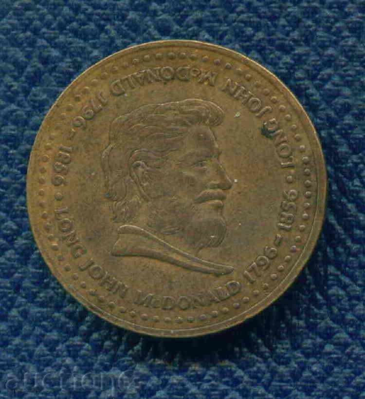 PLATE - Great Britain LONG JOHN McDONALD 1796-1856 / M264