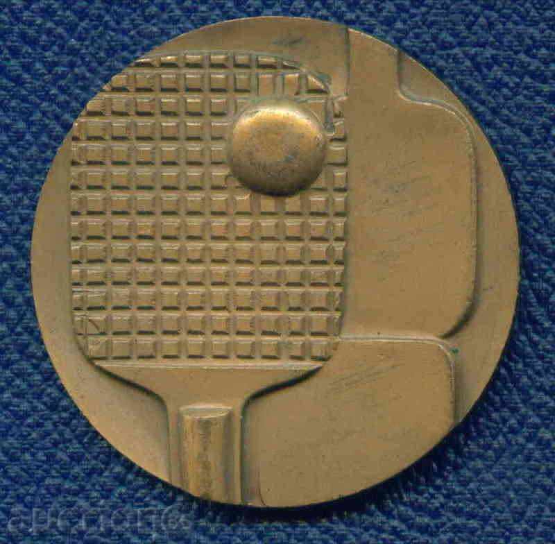 PLAKET SPORT 50 YEARS TENNIS OF THE TABLE IN BULGARIA 1982 / M 384 with price 9.99 BGN | € 5.11 PLAKET SPORT 50 YEARS TENNIS OF THE TABLE IN BULGARIA 1982 / M 384 with price 9.99 BGN | € 5.11