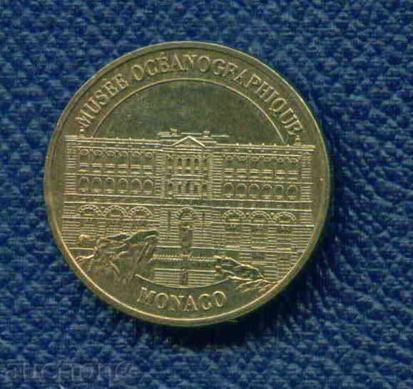 Официален медал - Океанографски музей МОНАКО / М 355