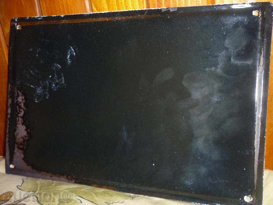 Enamelled plaque, plaque - 5 Enamelled plaque, plaque - 5