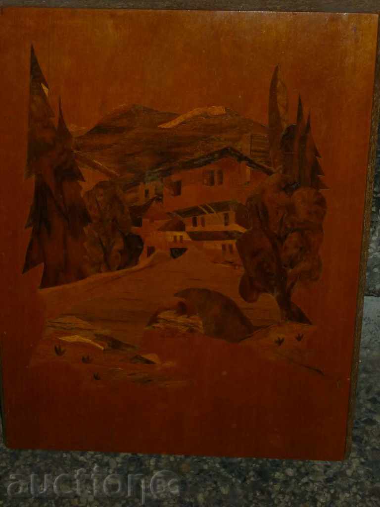 Παράδοση Εφαρμοσμένη τέχνη, intarsia Παράδοση Εφαρμοσμένη τέχνη, intarsia