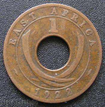 EASTERN AFRICA - 1 penny - 1922