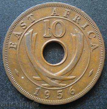 EASTERN AFRICA - 10 cents - 1956