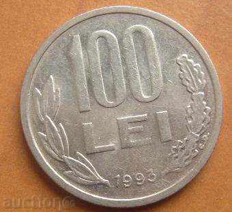 Румъния 100 леи 1993